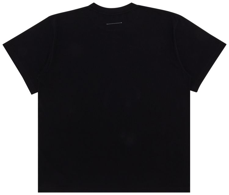 MM6 Maison Margiela Basic Jersey T Shirt Black