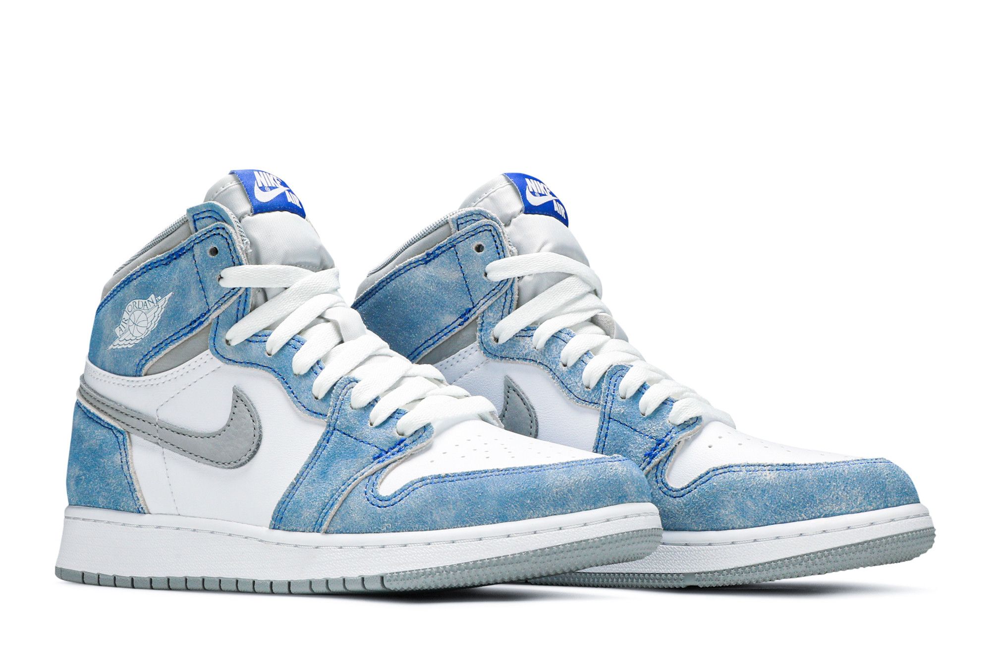 Nike Air Jordan Retro 1 High OG Hyper Royal GS Size 6.5Y,7Y