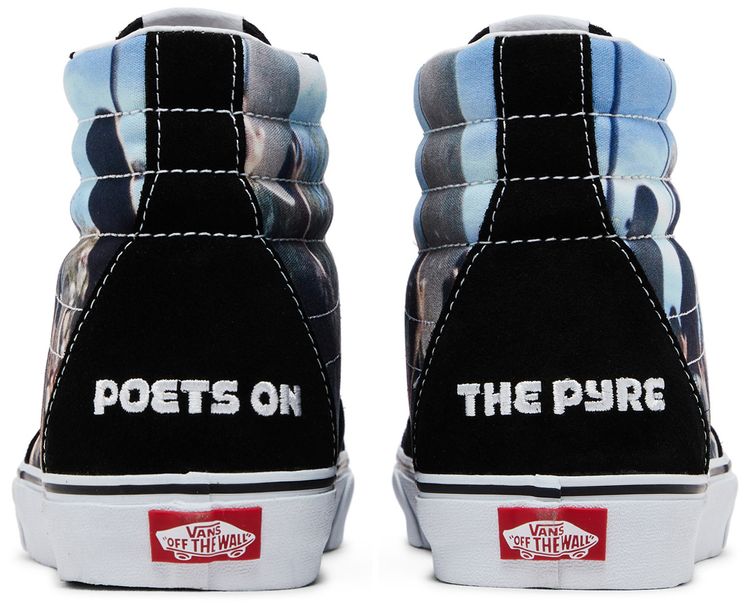 MOCA x Frances Stark x Vans Sk8 Hi Poets on the Pyre III 2015