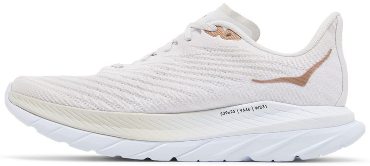 HOKA Mach 5 White Copper