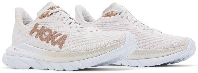 HOKA Mach 5 White Copper