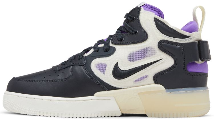 Nike Air Force 1 Mid React Off Noir Action Grape