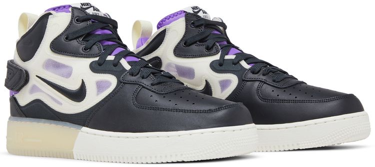 Nike Air Force 1 Mid React Off Noir Action Grape
