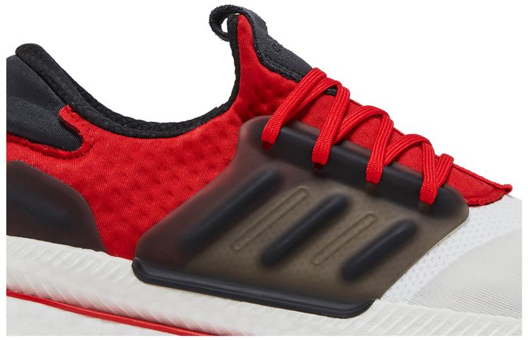 Adidas X PLRBOOST White Vivid Red