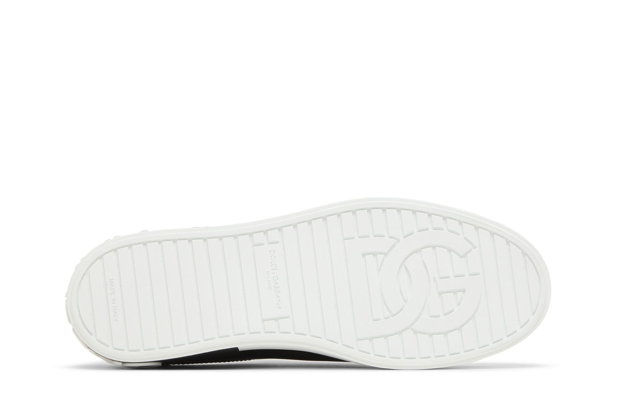 スニーカー DOLCE & GABBANA Men Sneakers Black CS2216AH527 8B979 Calfskin nappa Portofino sneakers in Black for Men