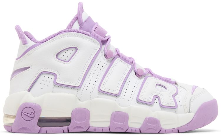 Nike Air More Uptempo GS White Rush Fuchsia