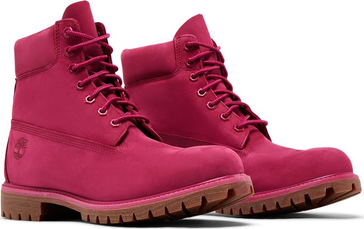 6 Inch Premium Boot 50th Anniversary   Dark Pink