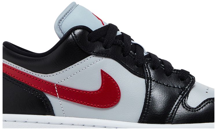 Wmns Air Jordan 1 Low Wolf Grey Gym Red