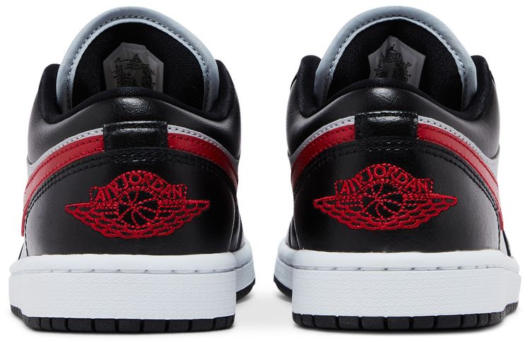 Wmns Air Jordan 1 Low Wolf Grey Gym Red