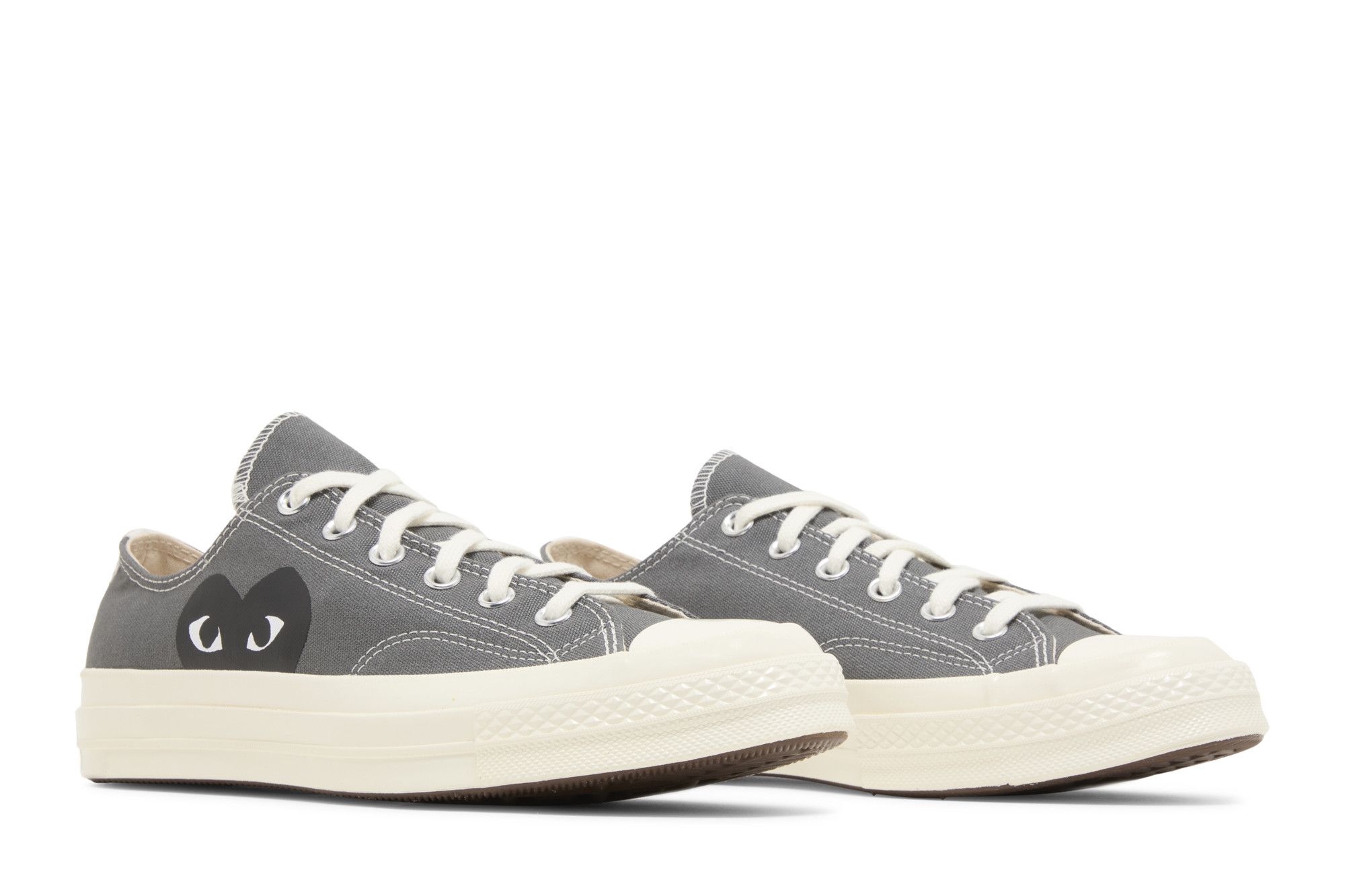 Buy Comme des Garçons PLAY x Chuck 70 Low 'Steel Gray