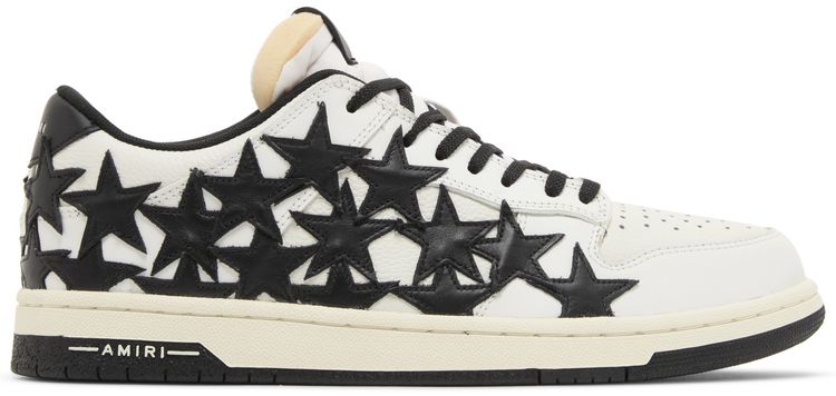 Amiri Stars Low White Black