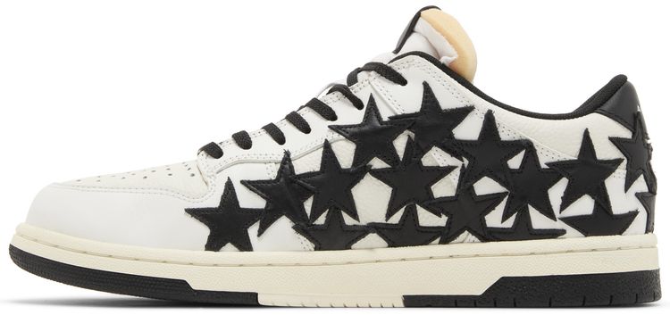 Amiri Stars Low White Black