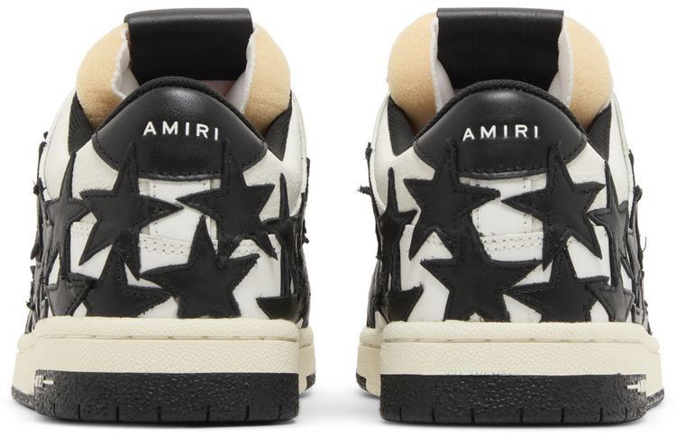 Amiri Stars Low White Black