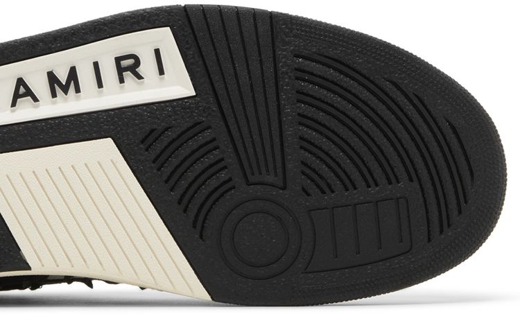 Amiri Stars Low White Black