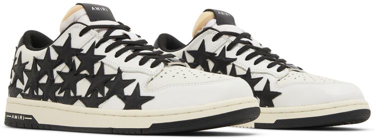 Amiri Stars Low White Black