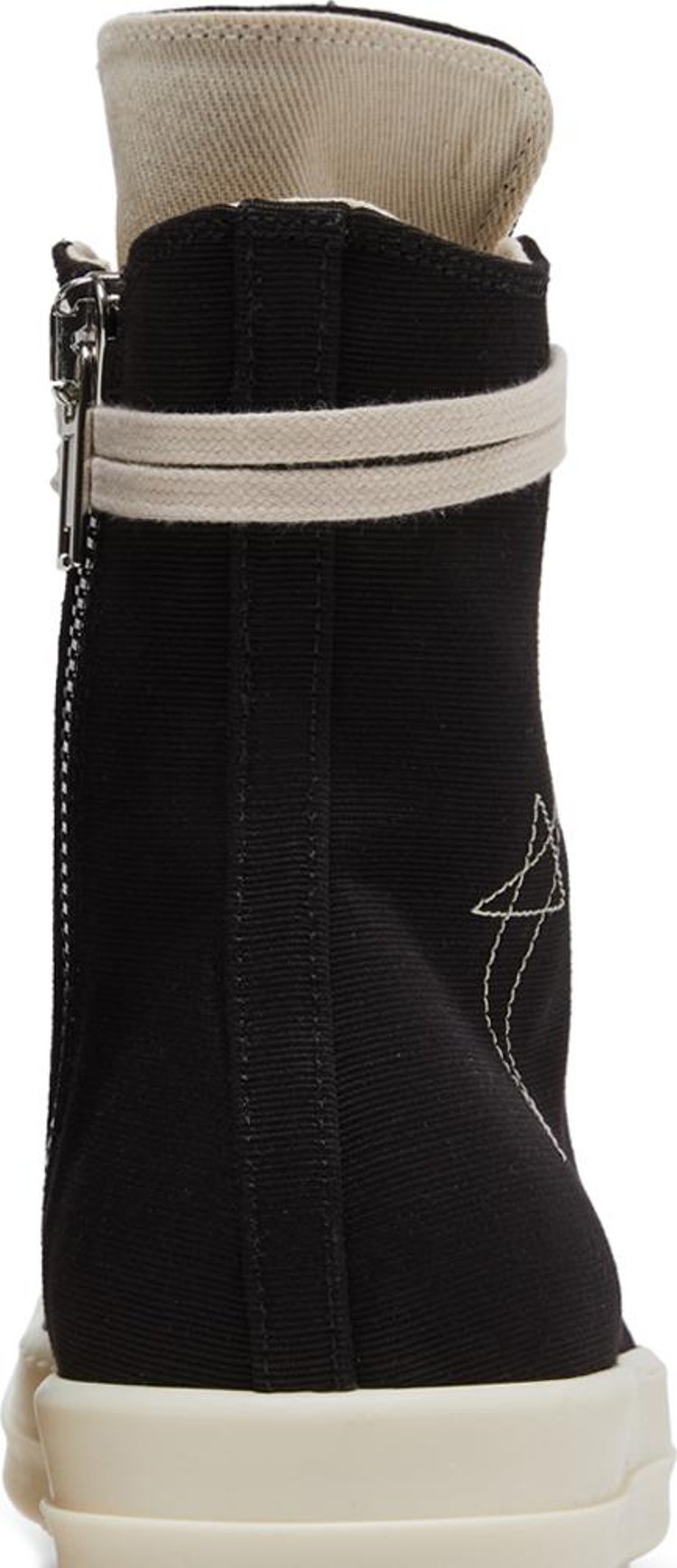 Rick Owens Lido DRKSHDW Pentagram High Black Milk