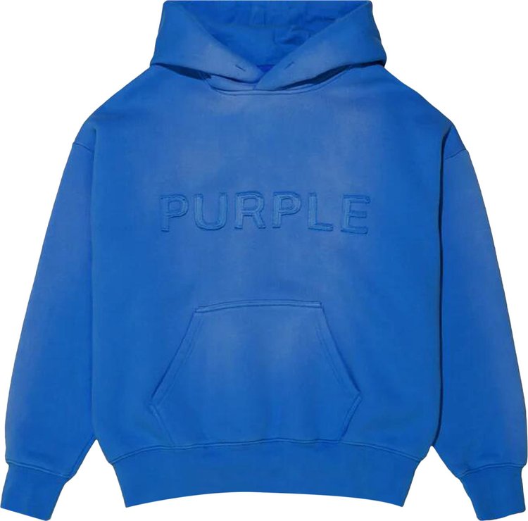 PURPLE BRAND HWT Fleece Pullover Hoodie 'Blue'