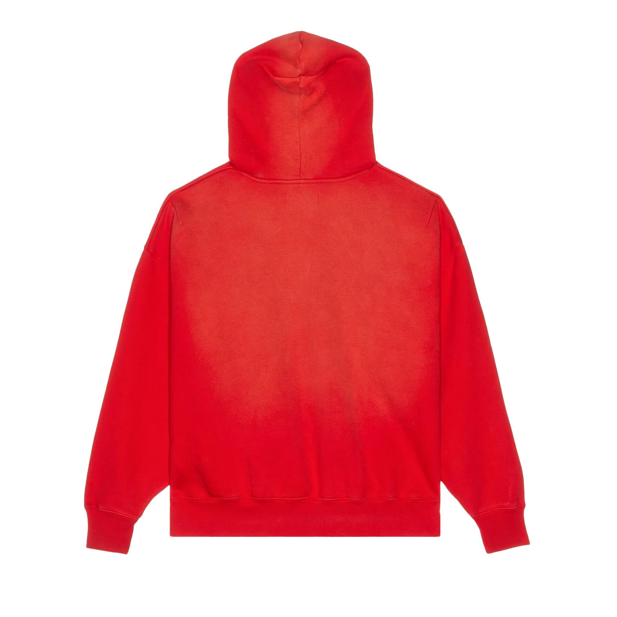 Buy PURPLE BRAND HWT Fleece Pullover Hoodie 'Red' - P401