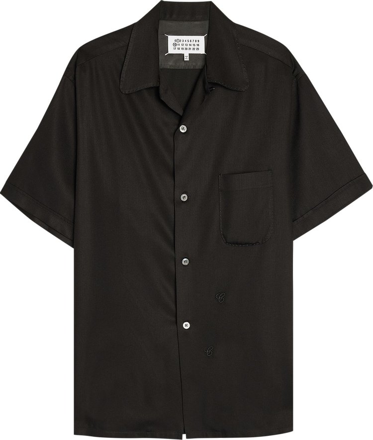 Maison Margiela Short Sleeve Shirt Black