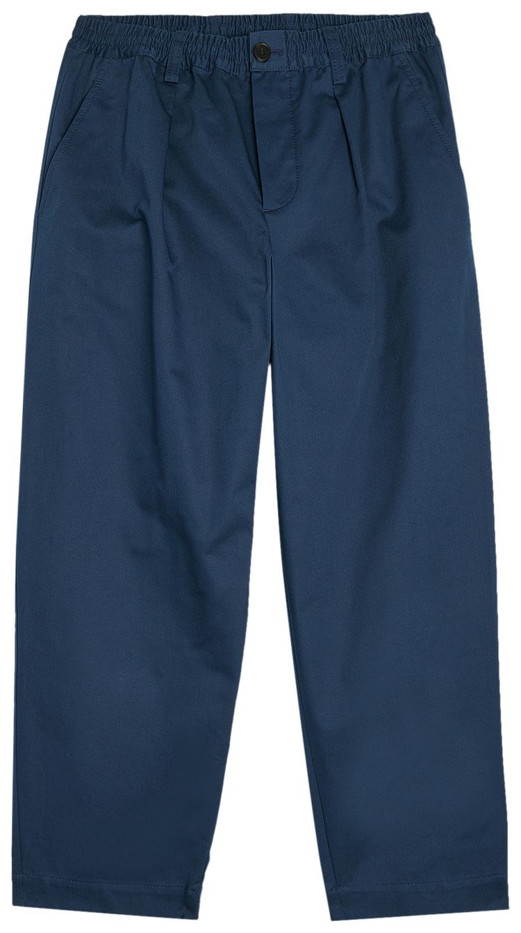 Marni Loose Fit Cropped Drawstring Pant Ink