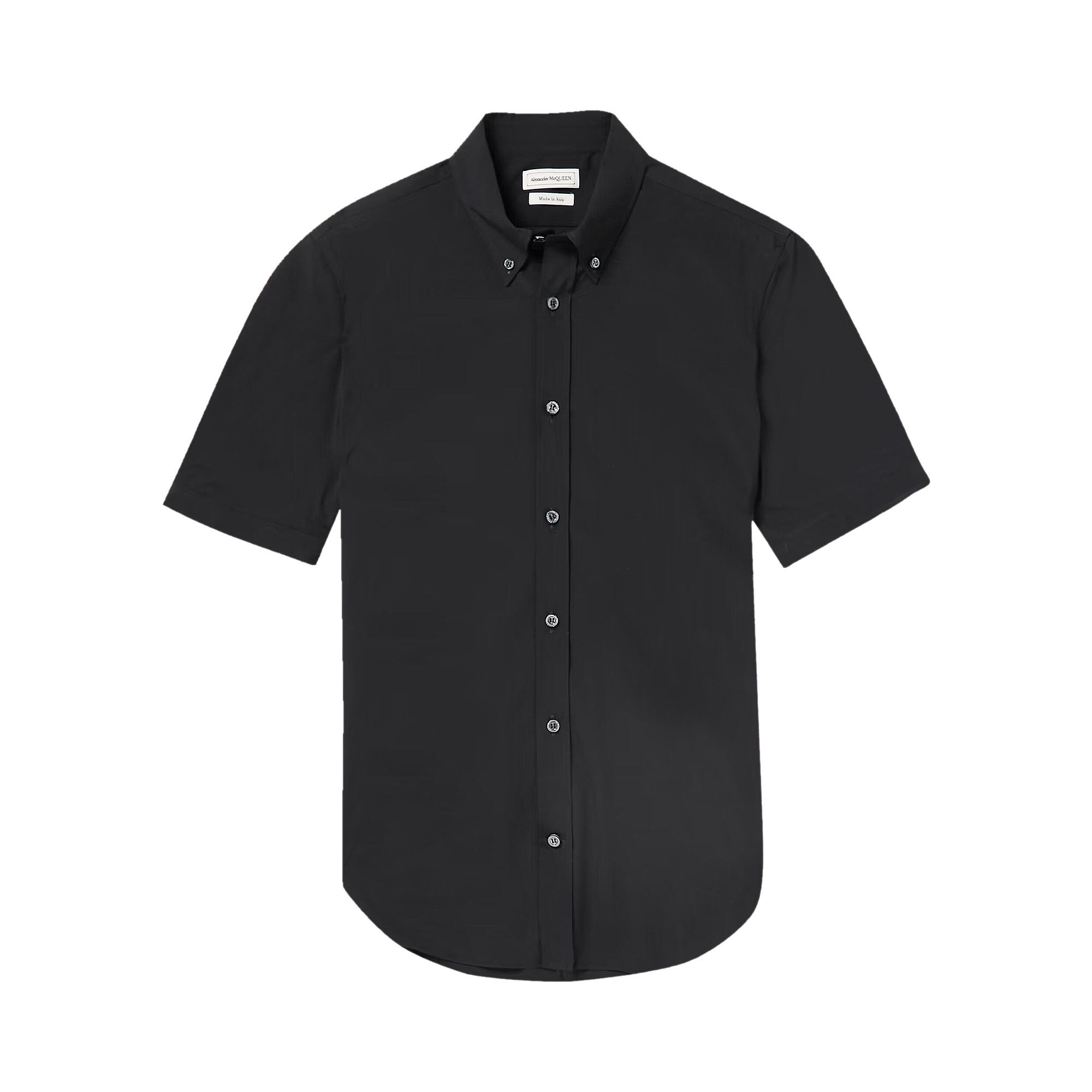 Tシャツ・カットソー alexander mcqueen Herness Cotton Shirt (624753 QPN449000) McQueen - Cotton T-shirt black - The Corner