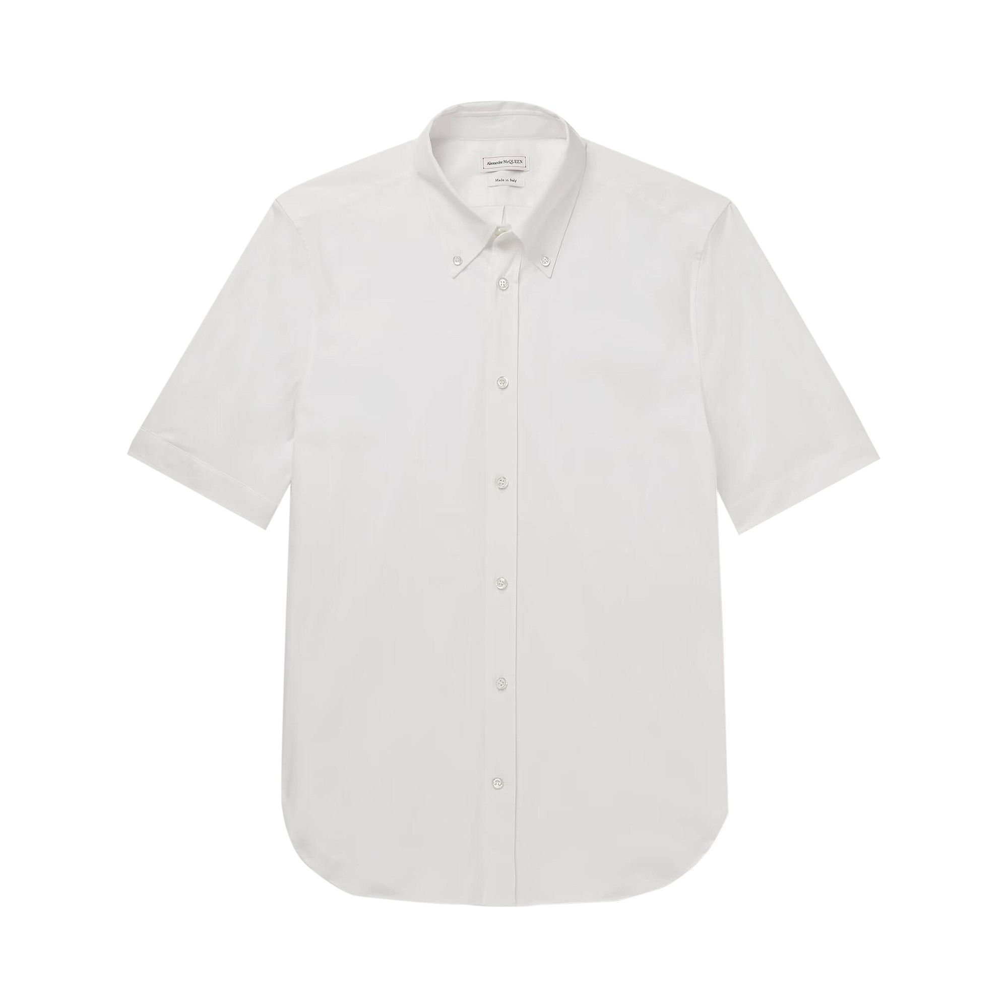 Tシャツ・カットソー alexander mcqueen White poplin shirt (805524QNAAX 9000) 23752055_53835619_600.jpg