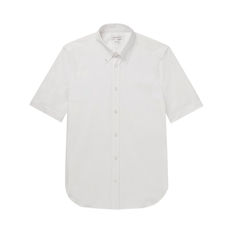 Alexander McQueen Poplin Shirt White