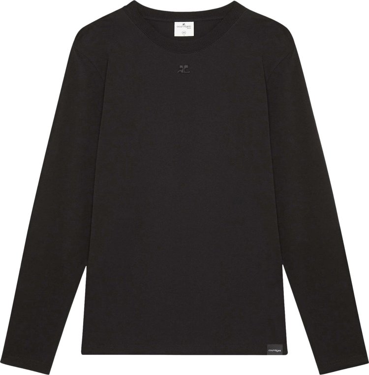 Courrèges Long-Sleeve AC T-Shirt 'Black'