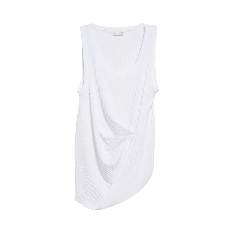 Dries Van Noten Hoga Top White