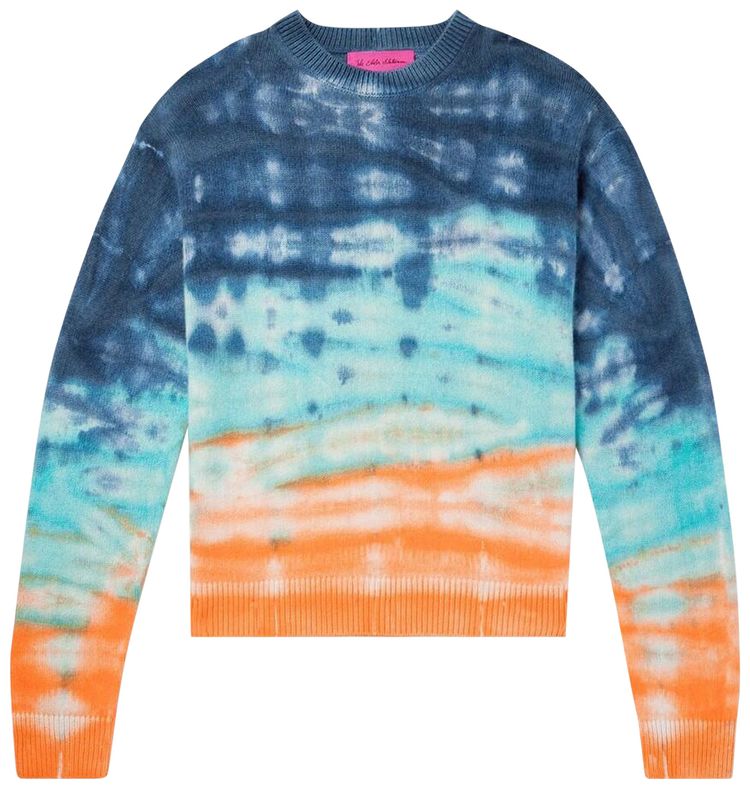 The Elder Statesman Sonar Simple Crew IvoryNavy