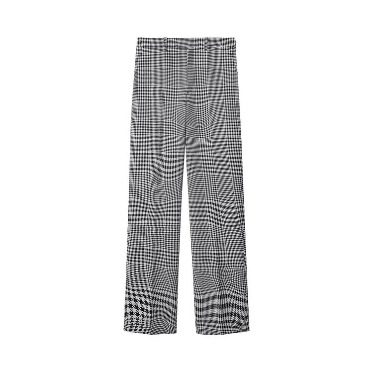 Buy Burberry Smart Trousers 'Monochrome' - 8082672 | GOAT