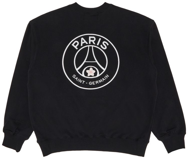 Paris Saint Germain x EDIFICE Japan PLJ Crewneck Sweatshirt Black
