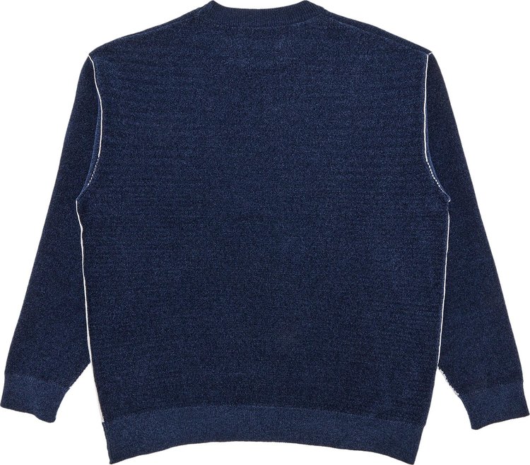 Paris Saint Germain x EDIFICE Japan Melange Knit Pullover Navy