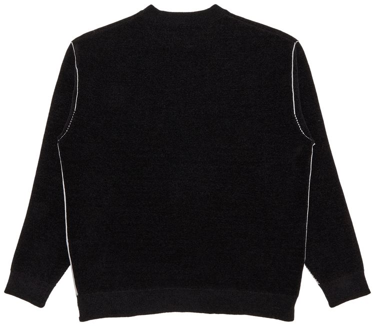 Paris Saint Germain x EDIFICE Japan Melange Knit Pullover Black