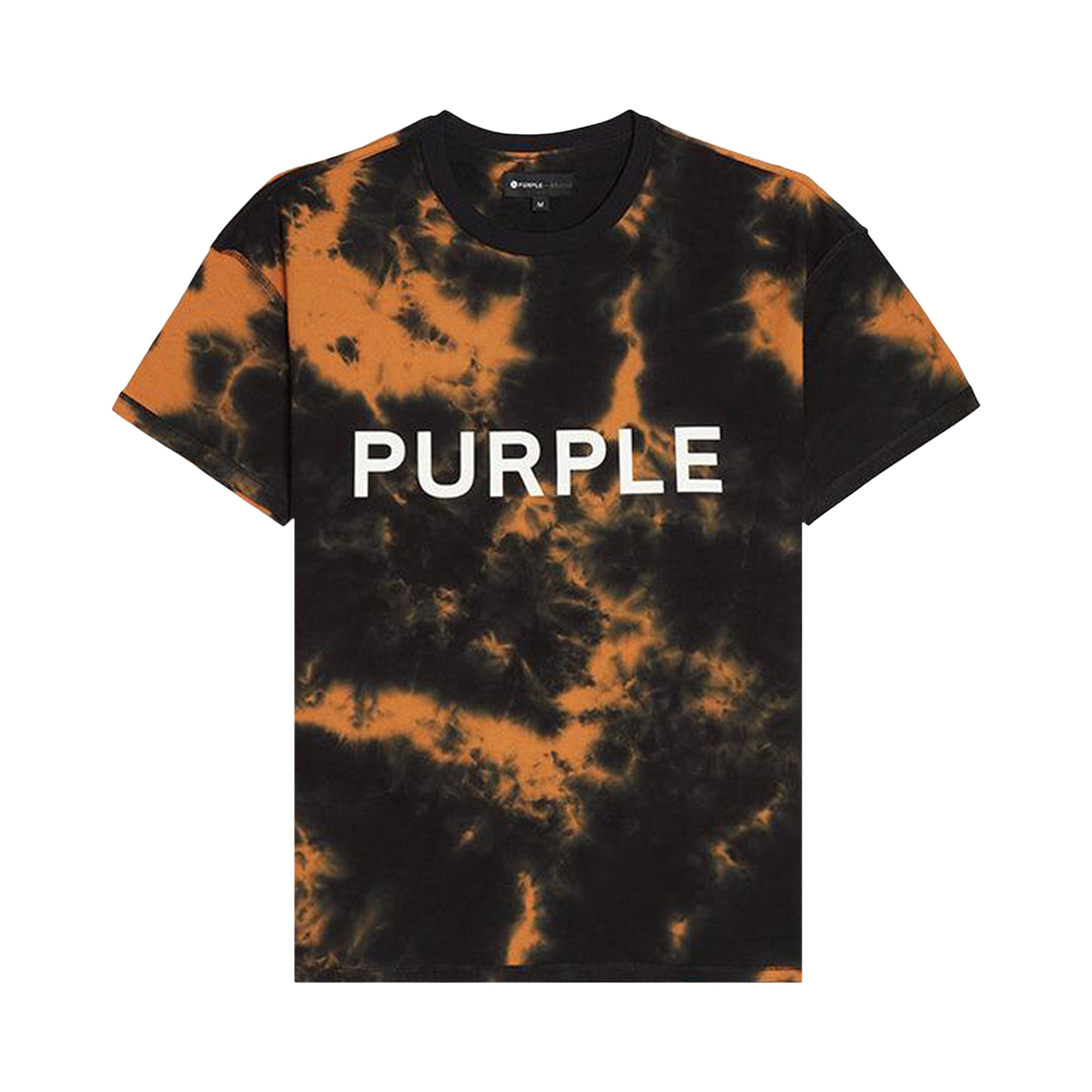 PURPLE BRAND Textured Inside Out Tee 'Black Topaz'