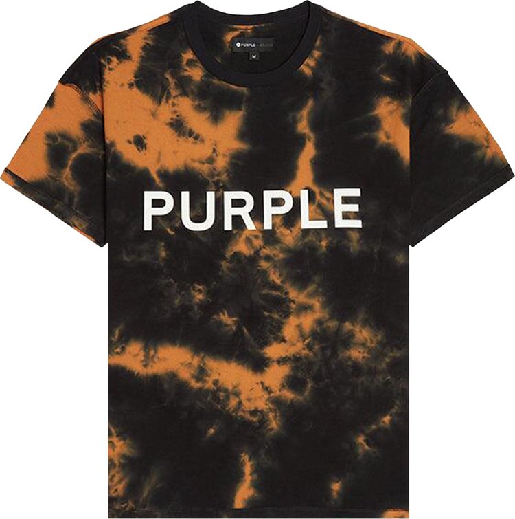 PURPLE BRAND Textured Inside Out Tee 'Black Topaz'