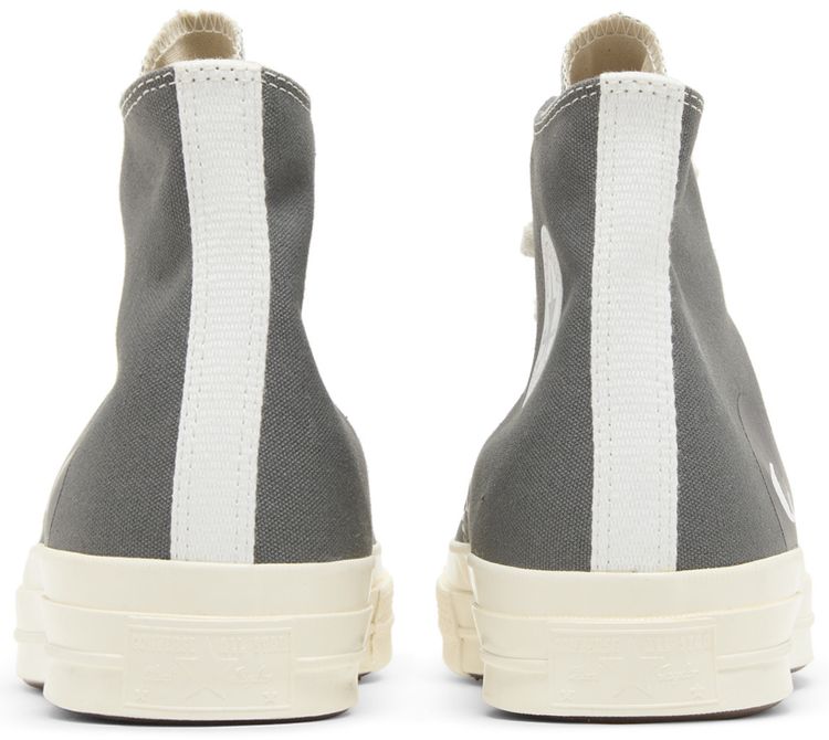 Converse Comme des Garcons PLAY x Chuck 70 High Steel Gray 2023