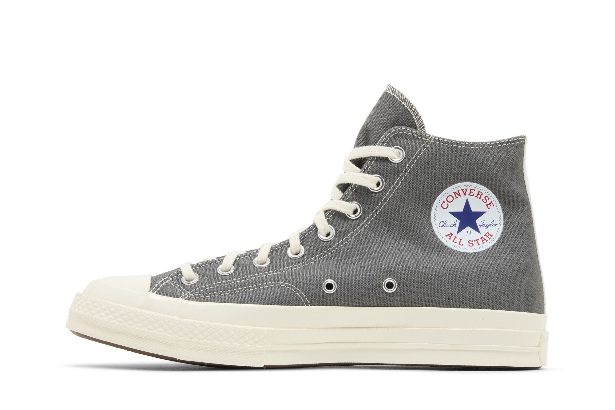 【おトク】 x PLAY Garçons des Comme Buy Chuck 2023 Gray' 'Steel High 70 アクセサリー