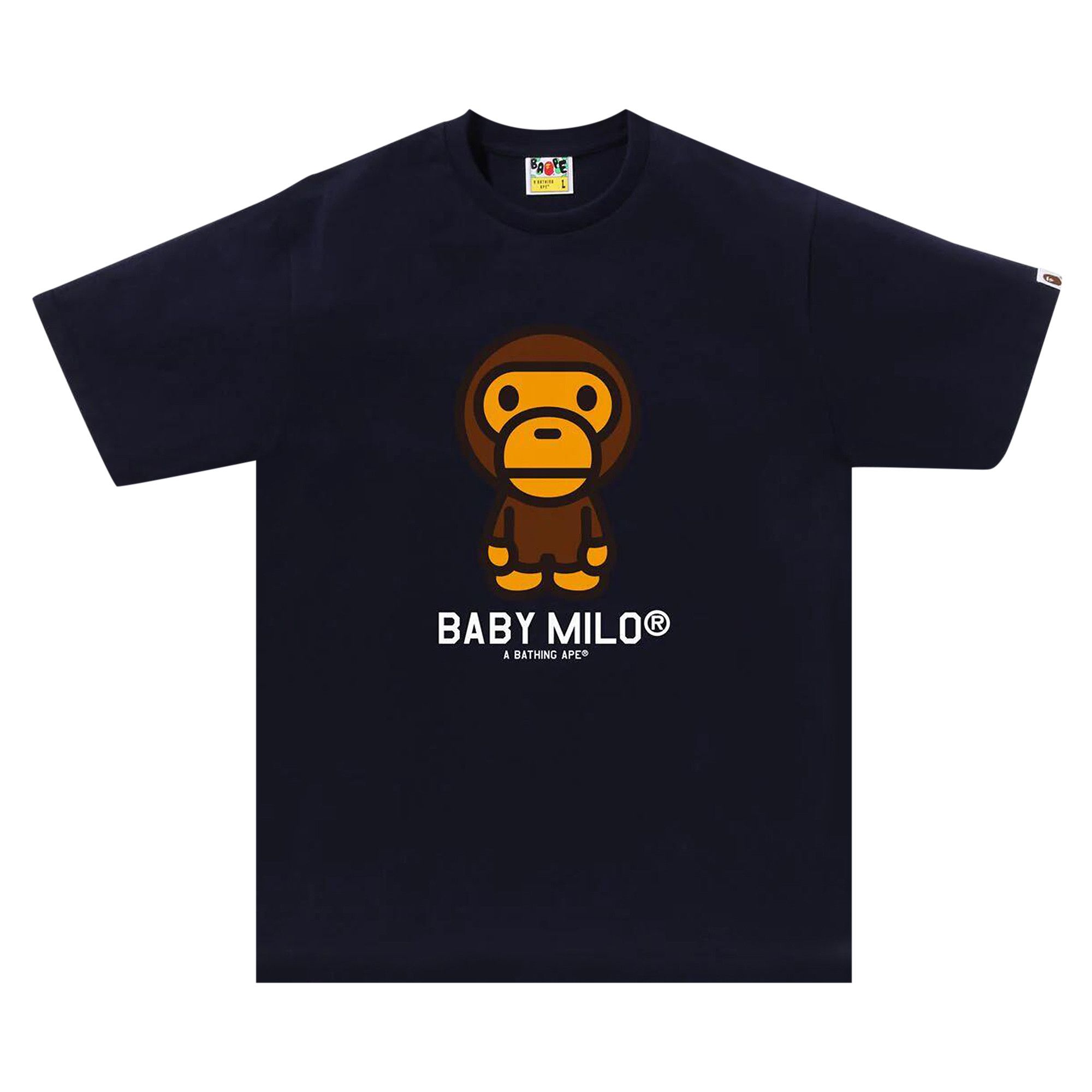 Buy BAPE Baby Milo Tee 'Navy' - 2K30 110 001 NAVY | GOAT