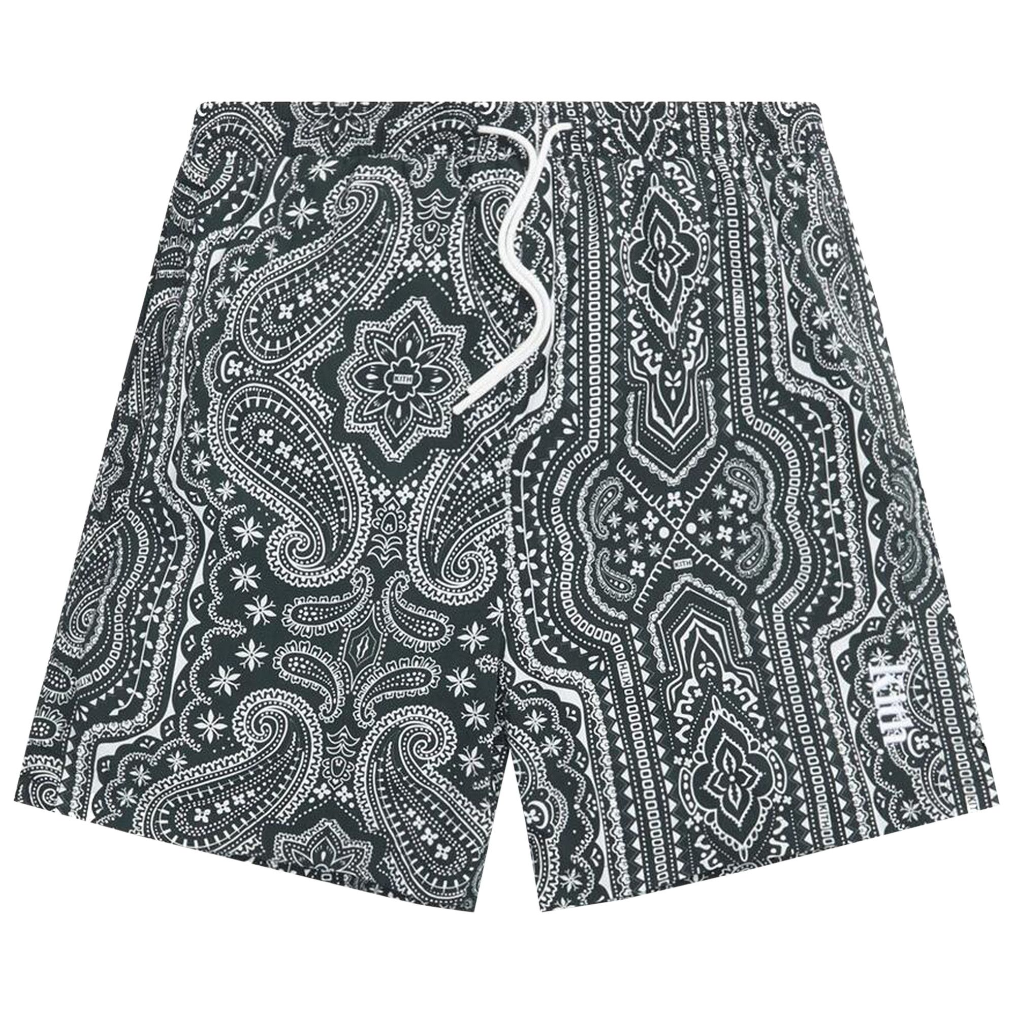 Buy Kith Bandana Paisley Swim Short 'Stadium' - KH7038 302 STAD