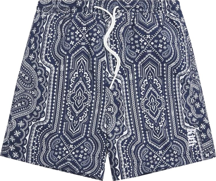 Kith Bandana Paisley Swim Short Nocturnal