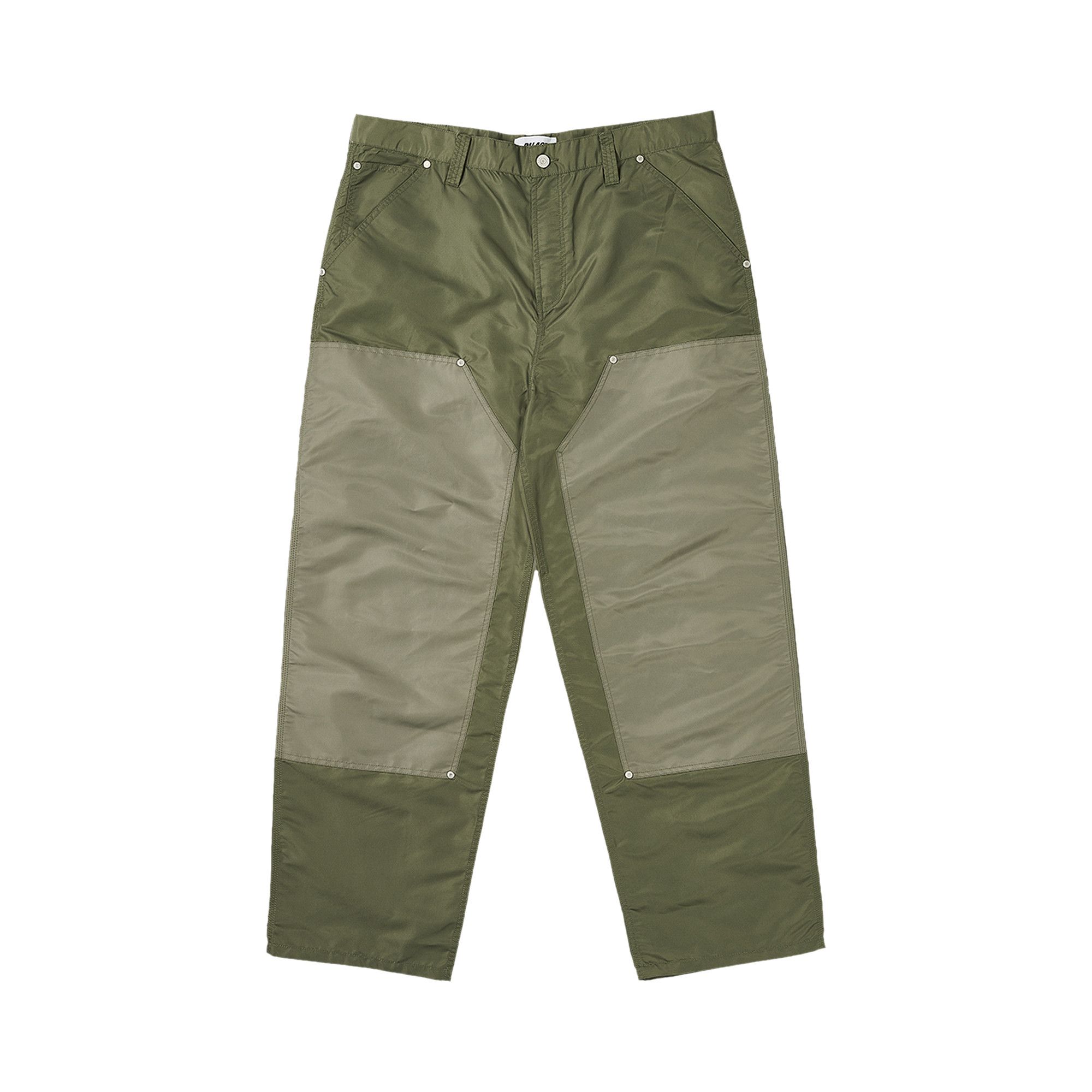 商品画像：Buy Palace Rodeo Nylon Trouser 'The Deep Green' - P26T016 | GOAT 1