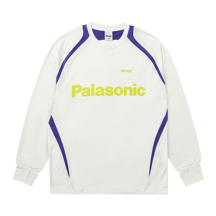 Palace Trail Runner Long Sleeve White