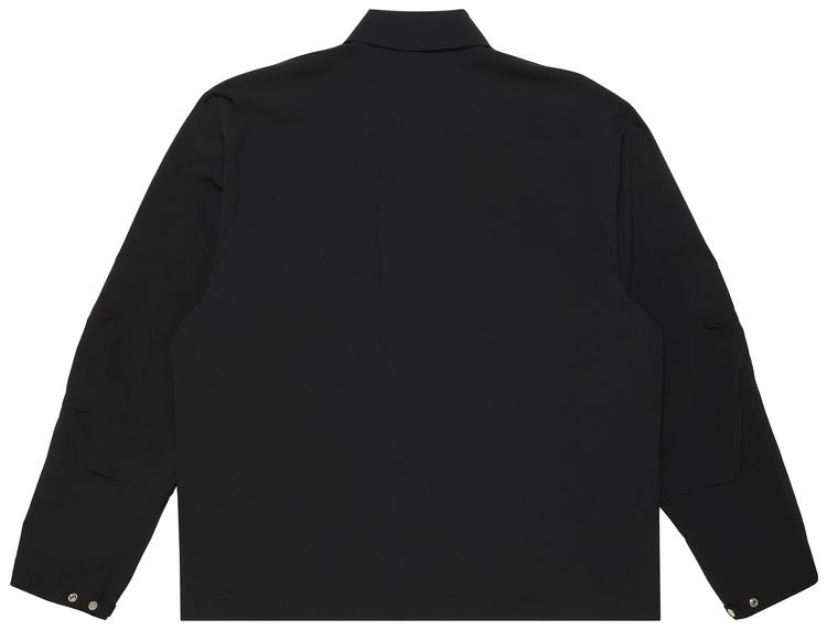 Stone Island Zipper Overshirt Black