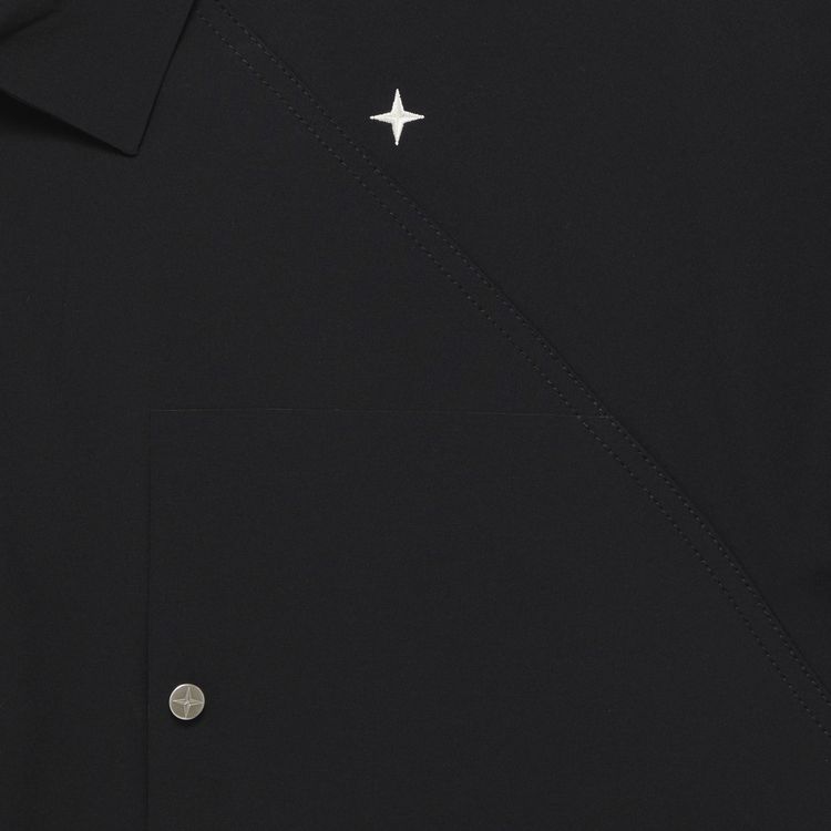 Stone Island Zipper Overshirt Black