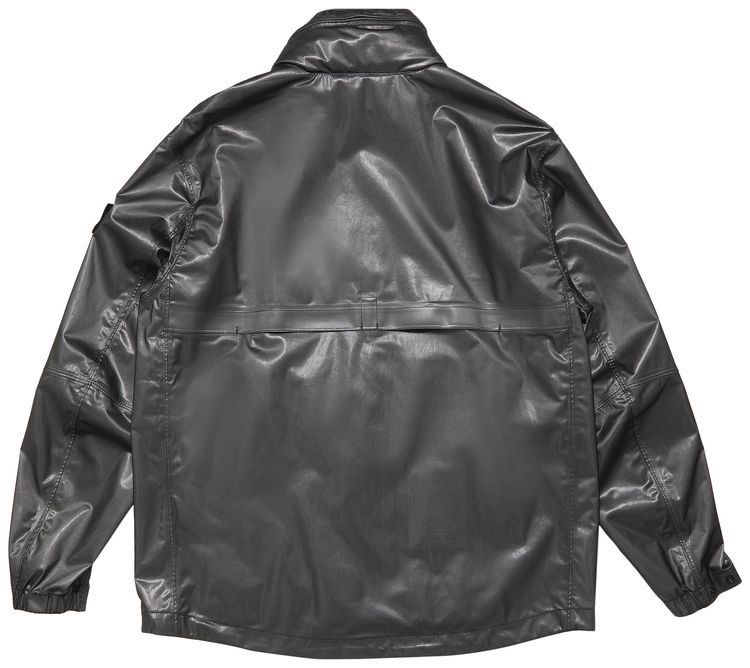 Stone Island Turtleneck Zipper Jacket Grey