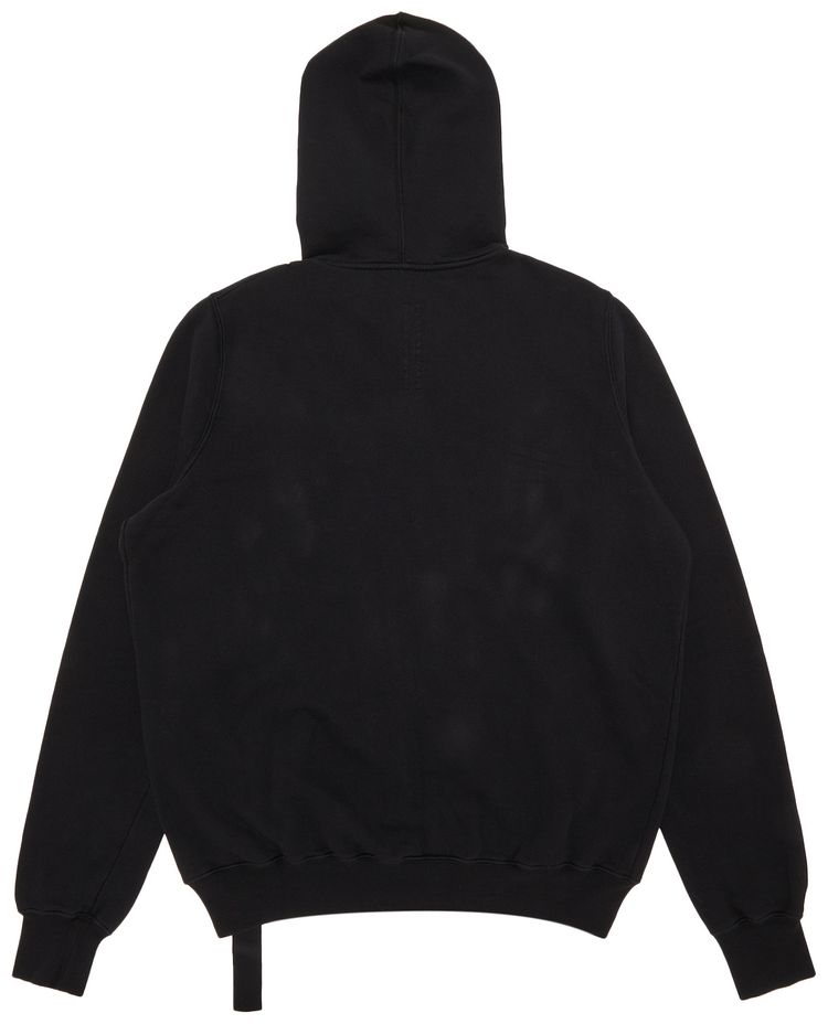 Rick Owens DRKSHDW Felpa Jason Zip Hoodie Black