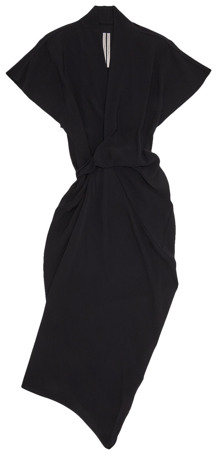 Rick Owens Wrap Dress Black