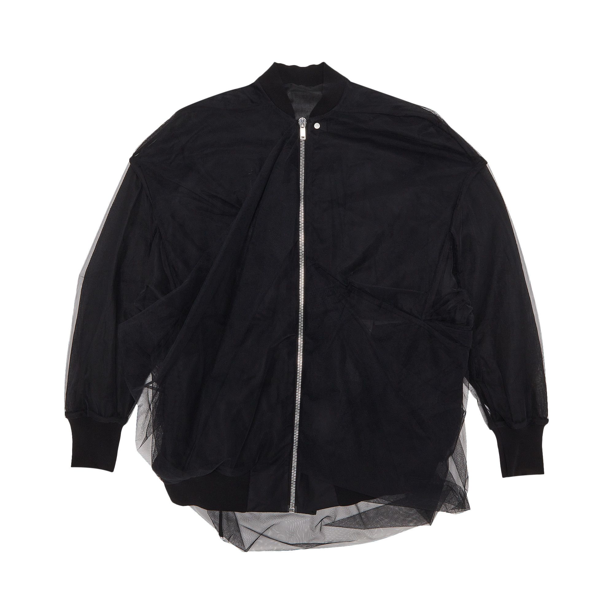ジャケット RICK OWENS SS24 JUMBO RIPPLE (RP01D2732TU09) Buy Rick Owens Jumbo Ripple Flight Jacket 'Black