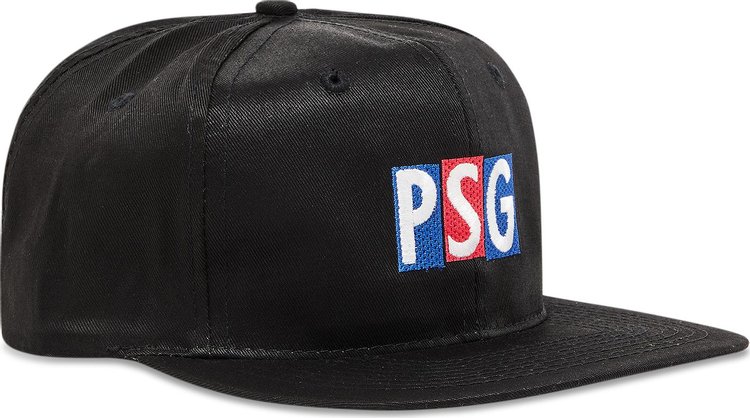 Vintage Paris Saint Germain Stadium Cap Black